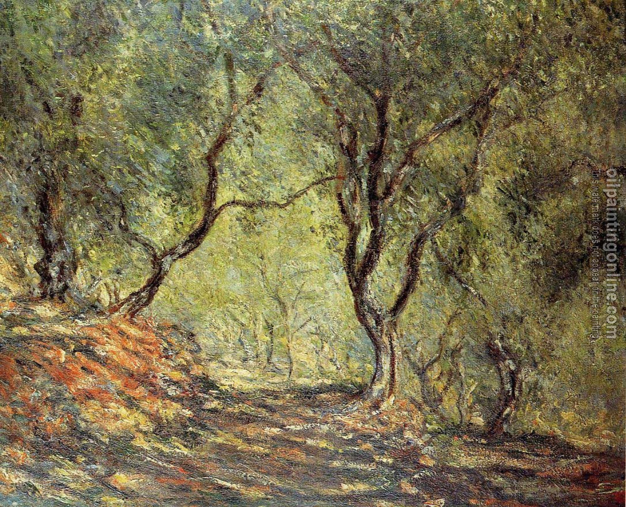 Monet, Claude Oscar - The Olive Tree Wood in the Moreno Garden